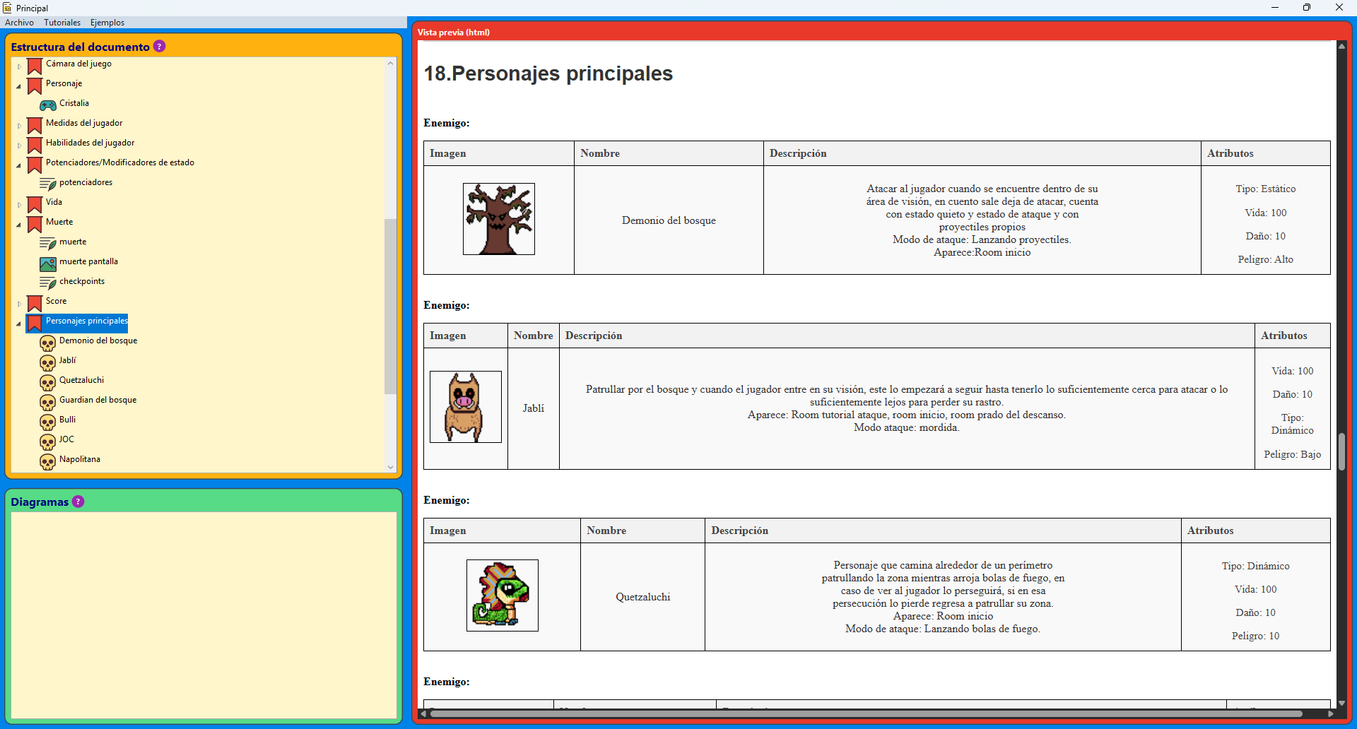 Captura del proyecto