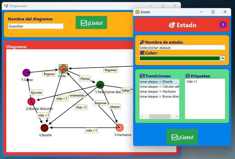 Captura del proyecto